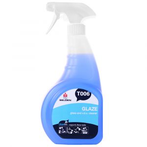 Selden Glaze Glass/vdu Cleaner 6 X 750ml