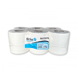 Mini Jumbo Toilet Roll 2ply 76mm X 12 | LC007