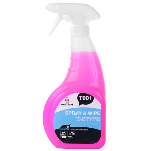 Selden Spray&wipe Anti-bac (t) 6 X 750ml