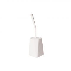 Toilet Brush & Holder White Fully Enc | N7