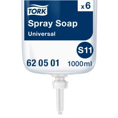 Tork Spray Soap Mild Fragrance 6 X 1ltr | 620501