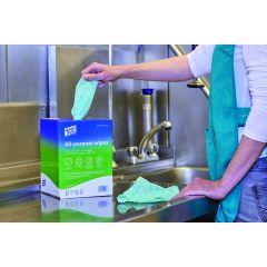 All Purpose Green Wipes In Box Of 200 | 100247