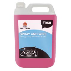 Selden Spray & Wipe H/s Bac Pink 1 X5ltr | F060