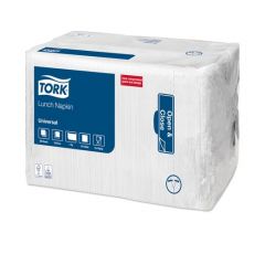 Napkins 1ply White 33cm 4500/case | K33113