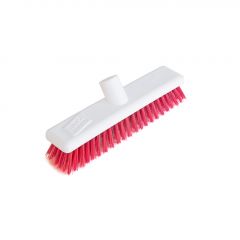 Hygiene Brush 12" Stiff Red | HBEST12RE