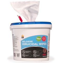 Selgiene Virucidal Wipes In Tub X460 | M500