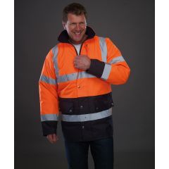 Yoko Hi-Vis Two-Tone Motorway Jkt HVP302 Available in 2 Colours