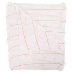 Dishcloth 16x12" Yellow Stripe Polybag | HDYE16POLY