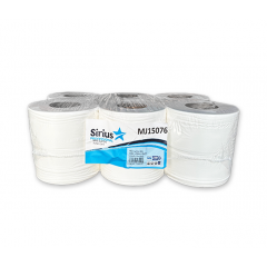 Mini Jumbo Toilet Roll 2ply 76mm X 12 | LC007