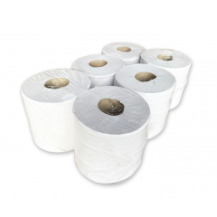 White 2ply Centre Feed 175mm X 150m (6)