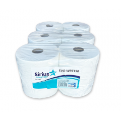2ply White Roll 150m X 6 For Auto Disp