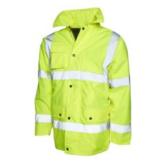 Hi Vis Road Jacket Yellow - available S-3XL