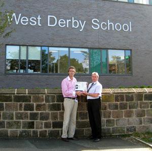West Derby School Latest winner in the Lixall 100 Year Celebration Draw